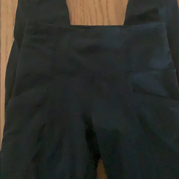 Athleta Dark Green Athletic Pants/Leggings XXS - Picture 2 of 5